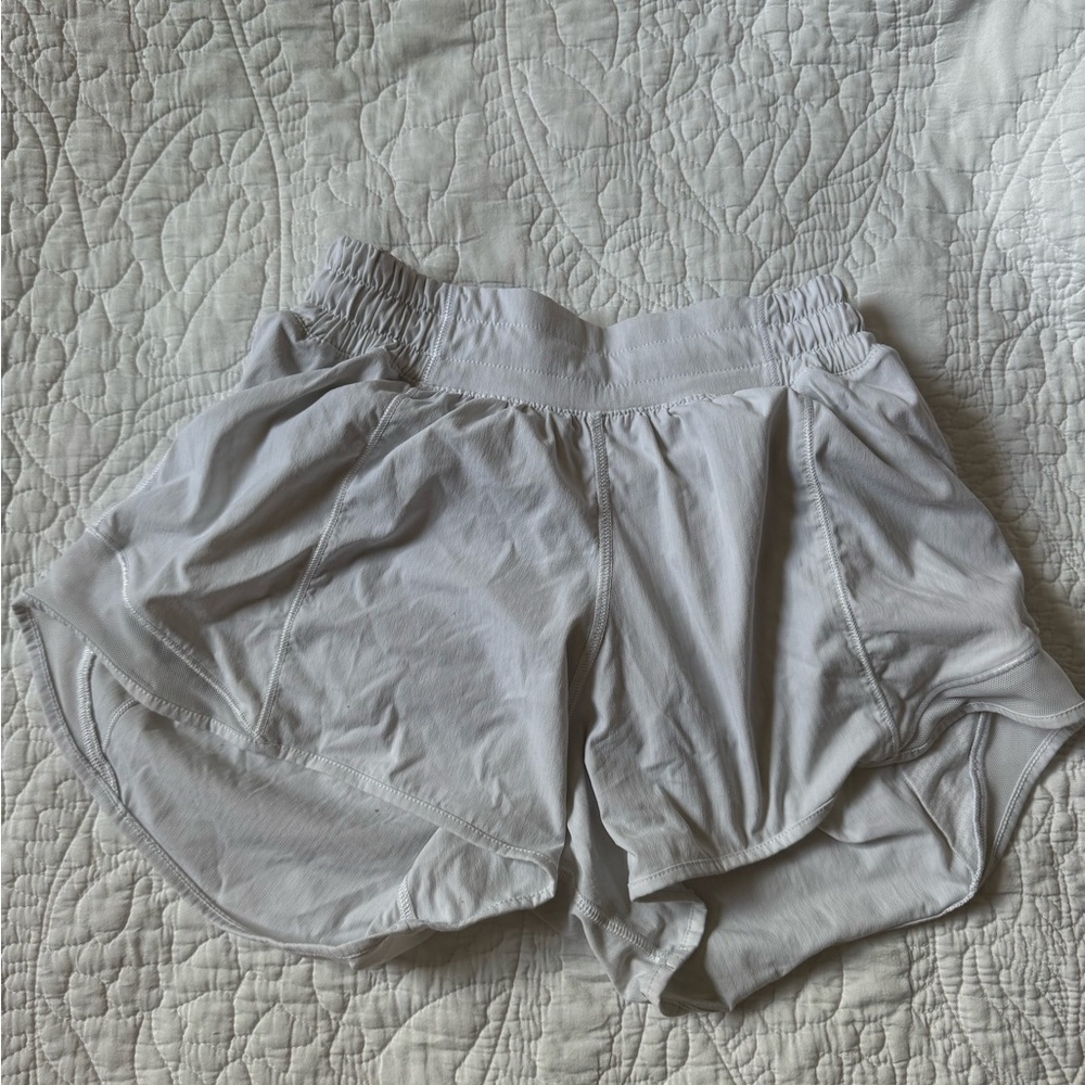 lululemon Ladies Athletic Shorts - Light Gray